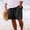 Black, variant on Linen Shorts for Men Casual Side Split Elastic Waist Loose Short Pants with Pockets Outdoor Sports Shorts Daily Wear,XL