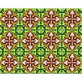 thumbnail image 4 of 8" X 8" Green Leva Removable Peel and Stick Tiles, 4 of 9