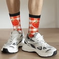 thumbnail image 6 of Pofeuu Tomatoes And Chili Print Crew Socks, Adult Running Hiking Socks for Youth and Adult, 6 of 6