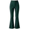 thumbnail image 3 of Girls Flare Sweatpants Casual Solid Elastic Waist Pants Loose Fit Long Leg Lounge Walking Trousers, 3 of 4