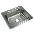 thumbnail image 3 of Transolid 25'' L x 22'' W Drop-in Kitchen Sink, 3 of 5