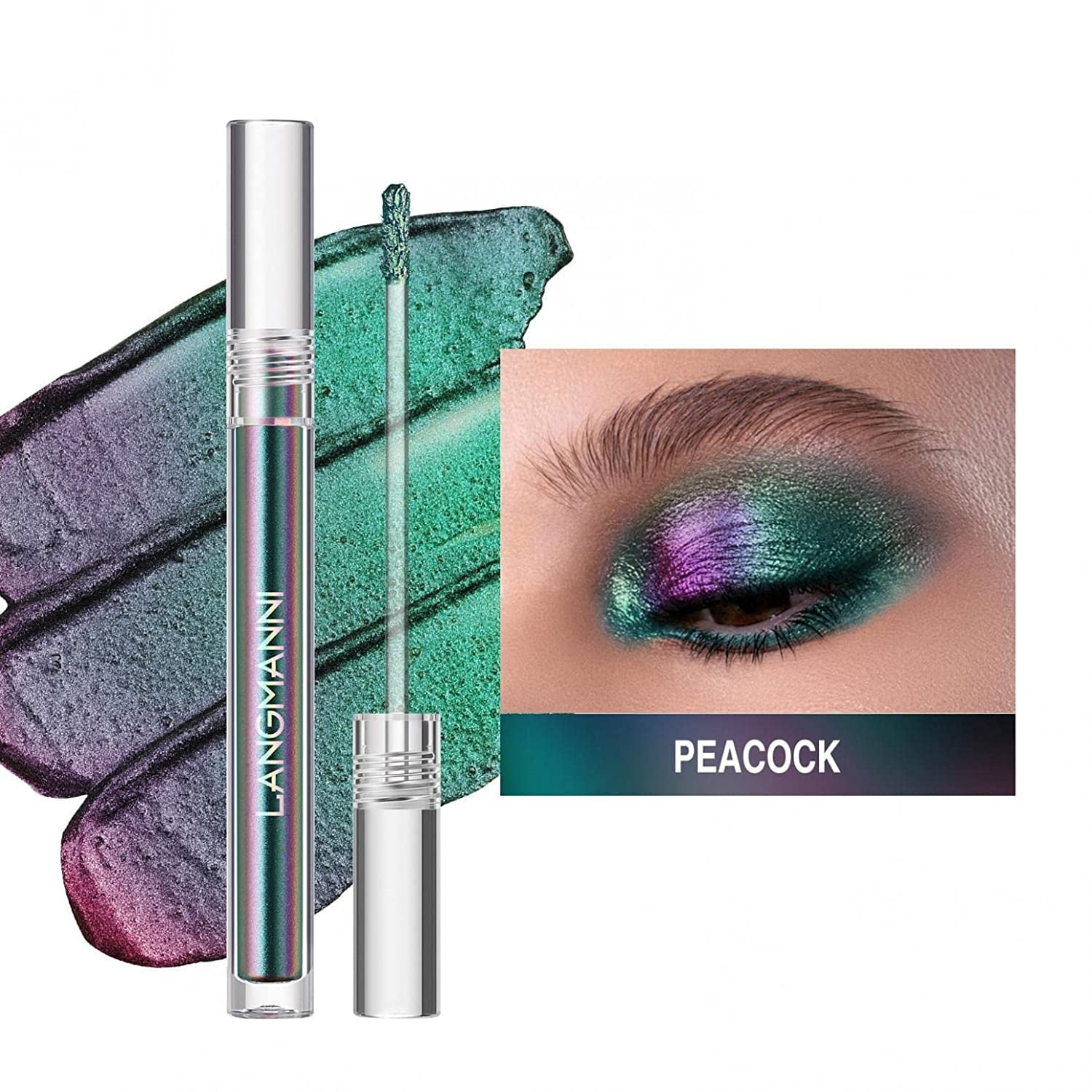 Chameleon Liquid Eyeshadow, Glitter Liquid Eyeshadow, Color Changing