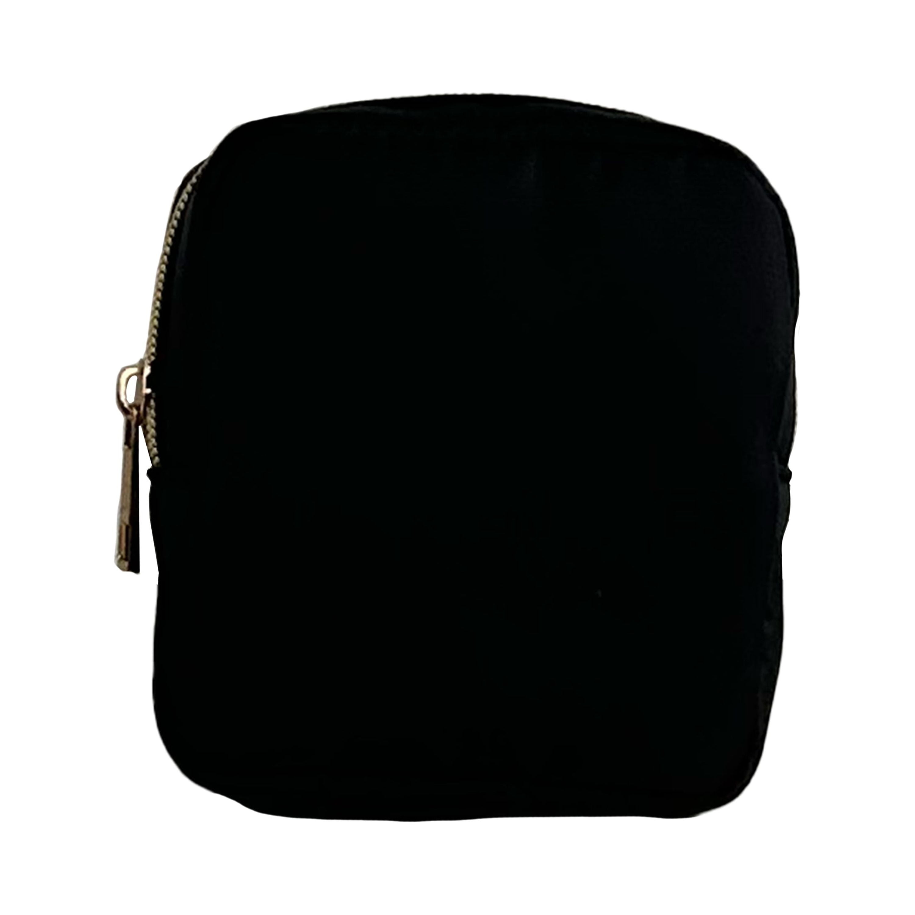 Hello Hobby Small Zippered Craft Storage Bag, Black