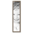 thumbnail image 2 of ArtToFrames 12" x 53" Aged White Gold Picture Frame, 12x53 inch Silver Wood Poster Frame (WOM-2036),  Pack, 2 of 7