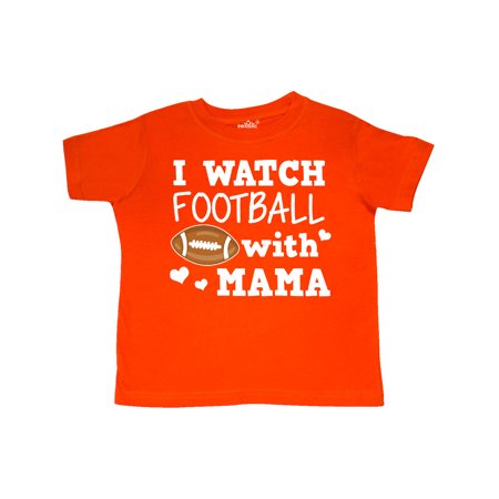 

Inktastic I Watch Football with My Mama Gift Toddler Boy Girl T-Shirt