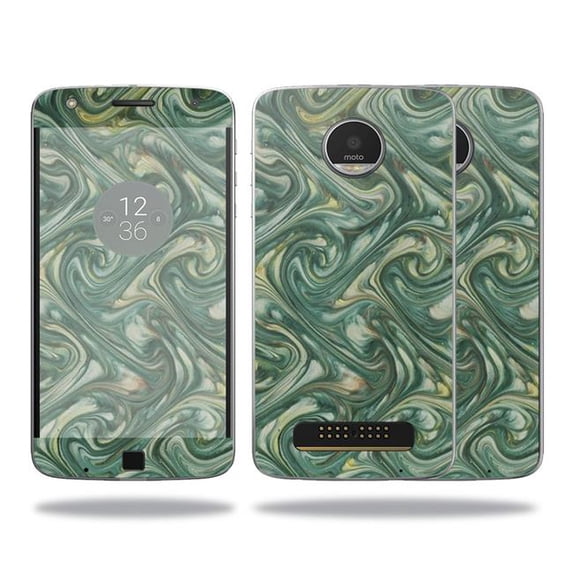 MightySkins MOMZPL-Marble Swirl Skin for Motorola Moto Z Play Sticker Wrap Cover Sticker - Marble Swirl