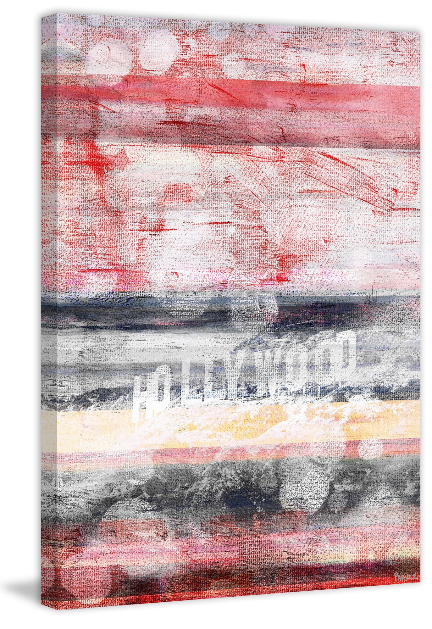 Parvez Taj "Hollywood Colors" Print on Canvas