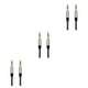 thumbnail image 4 of Sidaley Cable auxiliar de 3,5mm a trenzado sin pérdidas, altavoz de Audio estéreo, Cable de repuesto para cine en casa, repuesto plateado Type1 NO1, 4 of 6