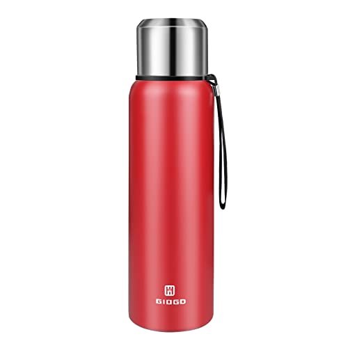 Termo botella de vacio aislada 33oz con tapa de taza Matraz GIOGD GIOGD