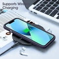 thumbnail image 6 of Liquid Silicone Case for iPhone 13 Mini, [Scratch-Resistant, Anti-Fingerprint, Shockproof] Protective Slim Phone Case, 4-Layer Cover with Microfiber Lining, Silky-Soft Touch, Deep Purple, 6 of 14