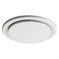 Homewerks 80 CFM Round Bathroom Ventilation Exhaust Fan, White