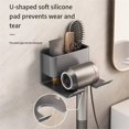 thumbnail image 4 of Soporte para Secador de Pelo, Fácil de Instalar, Montaje en Pared, Organizador de Baño Sin Taladros para Secadores Eléctricos., 4 of 5