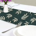 thumbnail image 4 of Yayeee Table Runner 90 inches Long Home Kitchen Dinning Party Decoration, Beige Leaves, 4 of 7