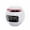 White, variant on NARABB Wireless Bluetooth Speaker Colorful Subwoofer With LED Display FM Radio Alarm Clock Bluetooth Hifi Card MP3 Music Play