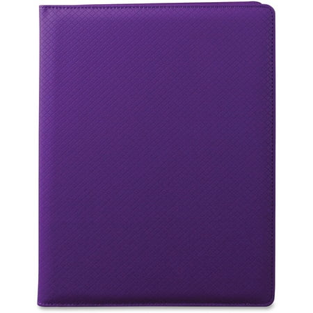 Padfolio Diamond Debossed Fashion Color Pad Holder-Purple