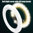 thumbnail image 2 of Anillo De Luz Led Para Selfie Todo En Uno, Luz De Relleno, Trípode Ajustable, Kit De Trípode De Luz De Relleno Para Selfie De Maquillaje Vogacara EL015820-00, 2 of 5