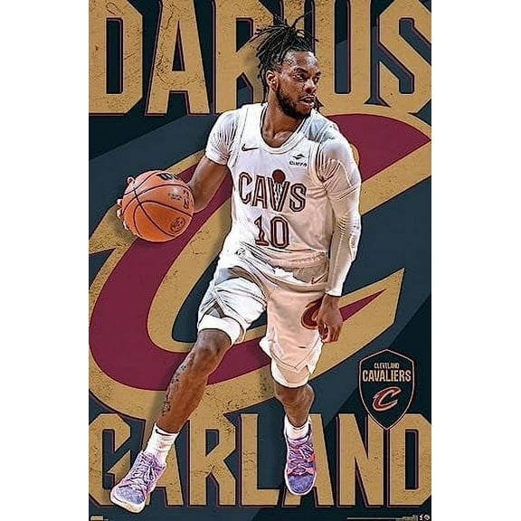 NBA Cleveland Cavaliers - Darius Garland 23 Wall Poster, 22.375" x 34"
