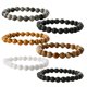 thumbnail image 1 of Pulsera de cuentas, pulseras elásticas elásticas, pulseras de cuerda trenzada ajustables para hombres y mujeres, 1 of 5