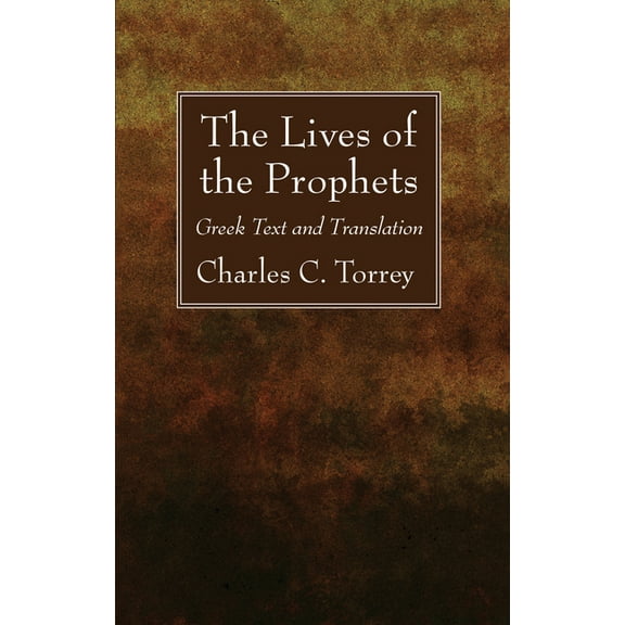 The Lives of the Prophets (Hardcover)