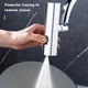 thumbnail image 2 of Grifo de cocina en cascada Kenally moderno negro 3 modos de salida de agua, 2 of 6