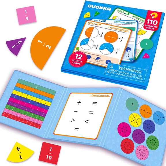 Quokka Magnetic Puzzles for Kids Ages 6-12 - Math Learning Set for Kids - Montessori Educational Toy Puzzles