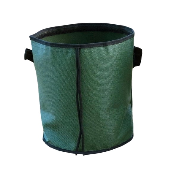 simhoa Charcoal Storage Bag Fireproof Barbecue Portable Carrying Bag Grill Wood Chips Storage Container Waterproof Silicone Coated Fabric Reinforced Ash Dispenser Suitable for Camping Picnic S