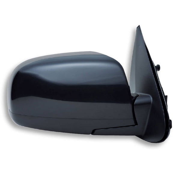 65013Y - Fit System Passenger Side Mirror for 07-12 Hyundai Santa Fe, black, PTM, foldaway, Heated Power