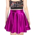 thumbnail image 2 of Falda plisada, accesorio de vestuario, falda plisada ligera y versátil para dama rosa roja mediana, 2 of 9