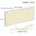 thumbnail image 3 of Fiudx Letrero de Madera para Puerta, Decoración de Pared de Agradecimiento, Diseño Elegante, Colgante Versátil, Decoración para El Hogar y La Oficina, Regalo Significativo, Tamaño 15 X 15 Cm, 3 of 6