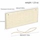 thumbnail image 3 of Wooden Doorplate Wall Hanging Board | My Sweet Lord Plaque Sign | Rustic Home Wall Decoration | Gratitude Reminder | Durable Solid Wood | Easy Mounting | 6x6 Inch | 1 Piece, 3 of 6