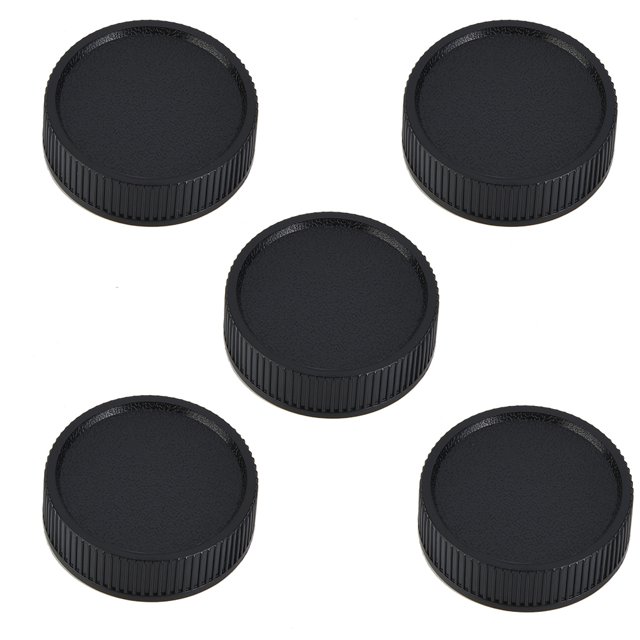 AMONIDA Camera Lens Cap,VBESTLIFE 5pcs Rear Lens Cap Cover For Leica L39 Screw Cap Lens Rear Cover.