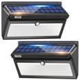 thumbnail image 1 of Baxia Technology Luces Solares Para Exteriores, Impermeables, 100 Luces Led Con Sensor De Movimiento Solar Con Gran Angular, Luces Solares De Seguridad Superbrillantes Para Jardín, Valla, Puerta Delan, 1 of 5