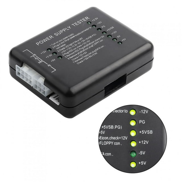 Oubit Computer Power Supply Tester,Power Supply Tester Checker Power Supply Tester Computer Power Supply Checker Power Packed Performance