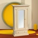 thumbnail image 4 of Armario de espejo de Simple con barra de ropa colgante para muebles de 1:12 dormitorio de, 4 of 9