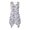 Dolphin and Green Leaf Pattern, variant on HELLHERO Side Pockets Summer Sleeveless Dress, Tropical Fruit Print Sleeveless Dresses Polyester Round Neck Sleeveless Sundress Irregular Hem