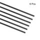 thumbnail image 3 of Varilla de Fibra de Carbono 4.5mm x 100mm para RC Avión Bricolaje Unique Bargains Paquete de 6, 3 of 5