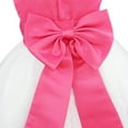 thumbnail image 4 of MSemis Kids Wedding Party Bowknot Petals Flower Girl Dress Rose 10, 4 of 5