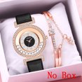thumbnail image 5 of Feledorashia Clearance Deals Watch for Women Mother's Day Gifts LINJIE Ladies Fashion Quartz Watch Leather Strap Watch Analog Watch Set, 5 of 5