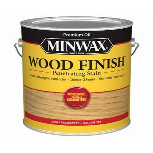 Minwax Wood Finish SemiTransparent Natural OilBased Wood Stain 1 gal