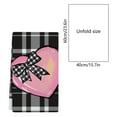 thumbnail image 3 of PEIBang Valentines Day Kitchen Towels,Pink Valentine Dish Towels with Love Heart Patterns,Valentine Hand Towels for Indoor Home Kitchen Decor, 3 of 6