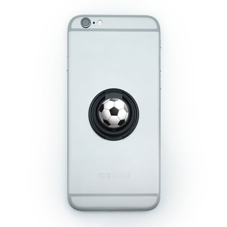 Soccer Ball Sporting Goods Sportsball Mobile Phone Ring Holder Stand