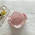 thumbnail image 4 of Bolsa de hombro de moda Para mujer Likrtyny Acolchado Rosa, 4 of 5