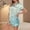 Green, variant on VISALY Womens Pajama Sets Satin Pajamas Silk Sleepwear Flower Print Button Down Short Sleeve Shirts Elastic Waist Shorts Lounge Sets Comfy Cooling Sleepwear Green L