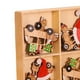 thumbnail image 3 of 12 Uds. De decoración navideña de madera, adorno para árbol de Navidad, decoraciones navideñas Coche b, 3 of 9
