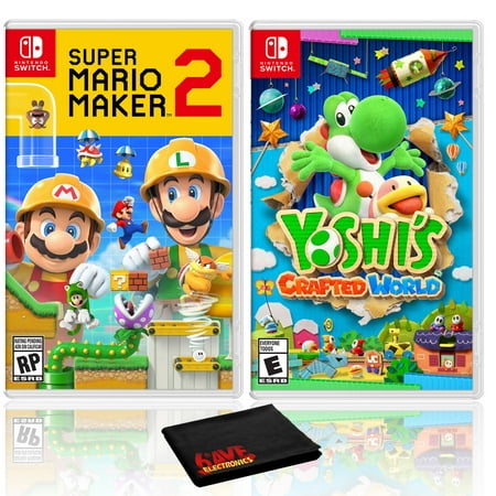 Super Mario Maker 2 + Yoshi's Crafted World - Two, Nintendo Switch, HACPBAAQA-01