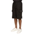 thumbnail image 2 of G-Style USA Men's Fleece Heavyweight Cargo Sweat Shorts FS76 - BLACK - Medium, 2 of 7