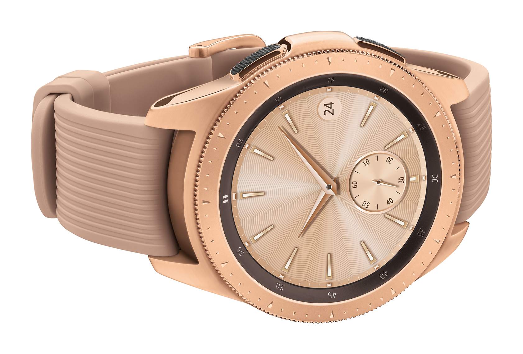 SAMSUNG Galaxy Watch - Bluetooth Smart Watch (42 mm) - Rose Gold - SM-R810NZDAXAR - image 5 of 15