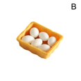 thumbnail image 1 of Egg with Tray Miniature 1:12 Kitchen Food Ingredients Accessories- A6E6, 1 of 9