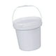 thumbnail image 5 of Cubo de pintura, cubo de pintura de 5 l, cubo de agua multiusos vacío, cubo de almacenamiento con tapa Blanco, 5 of 9