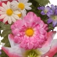 thumbnail image 2 of 18" Daisy and Tiger Lily Wreath, 2 of 4